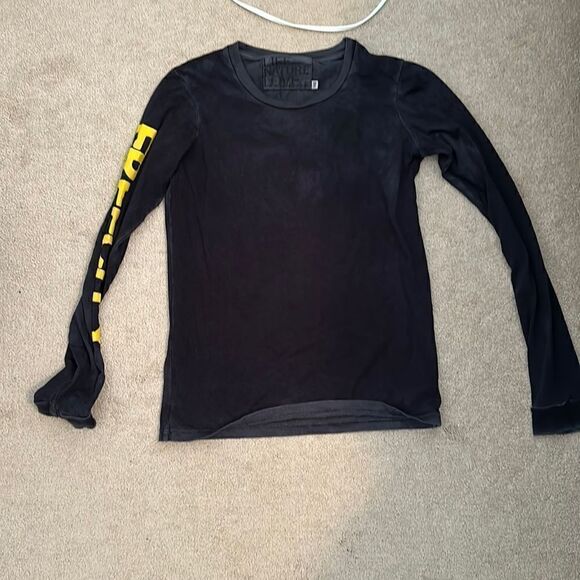 Free city Black Long Sleeve XS NEW - Picture 1 of 4